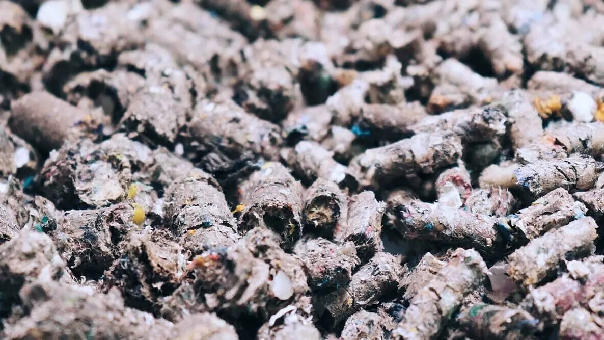 Pellets from municipal waste as an alternative fuel
