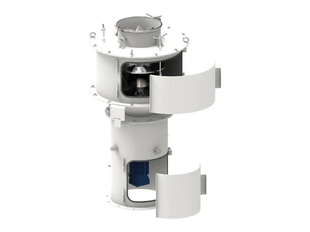 Kahl ROTOSPRAY with rotary nozzle for micro-atomising liquid additives