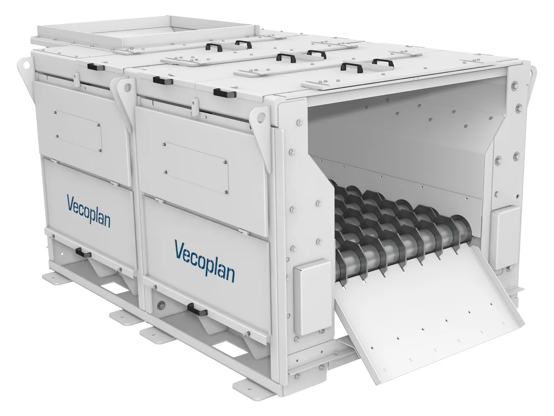 Vecoplan VSR disc separator for screening and separating fractions